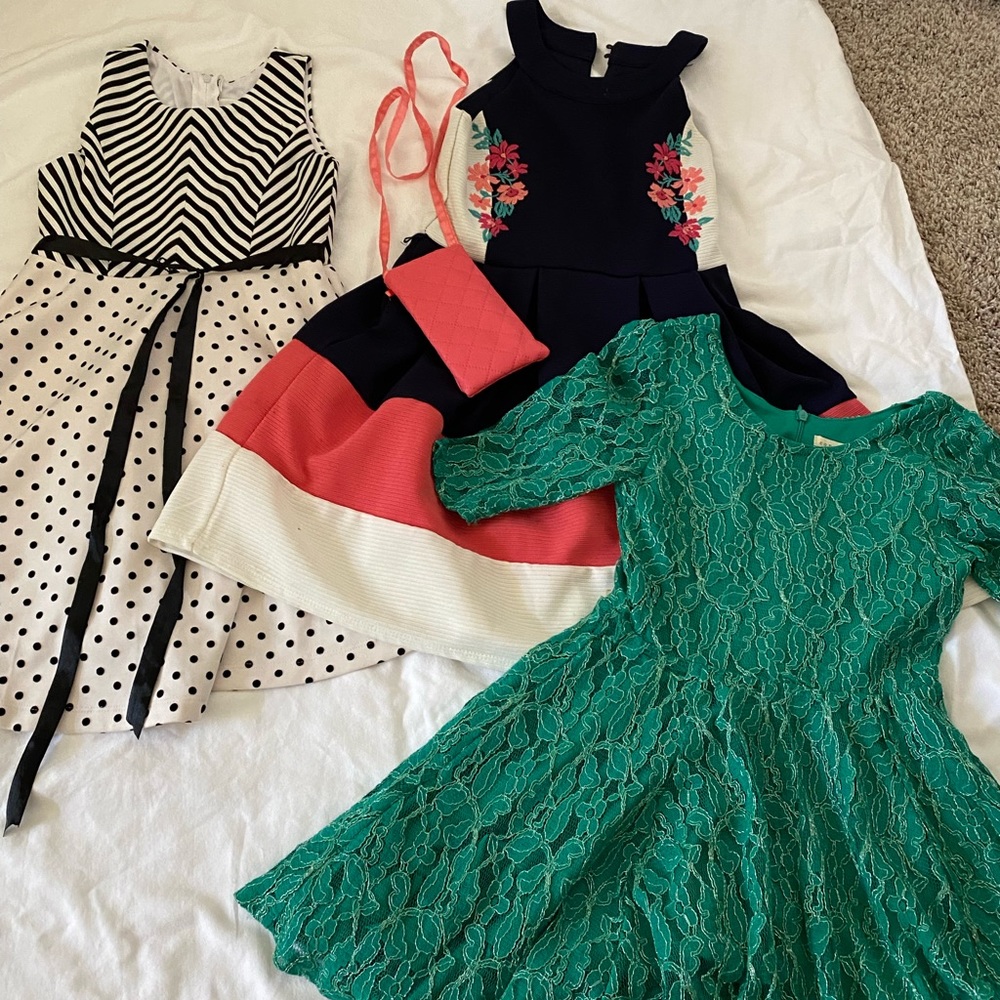 Bundle of girl dresses